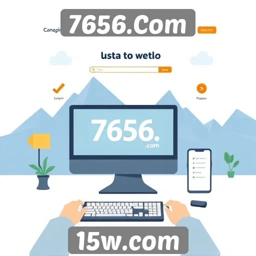 Experiência do usuário em 7656.Com e sua interface